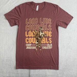 Bella + Canvas Long Live Cowgirls Cody Johnson Cojo Country SS Shirt Size Small‎